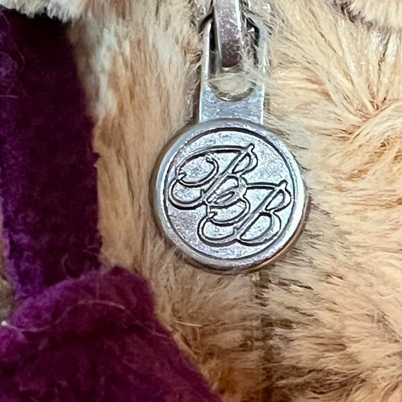 Ben Bridge 2014 Cream Colored Benny Bear With Pocket for Surprise Jewelry Gift! - Picture 2 of 10